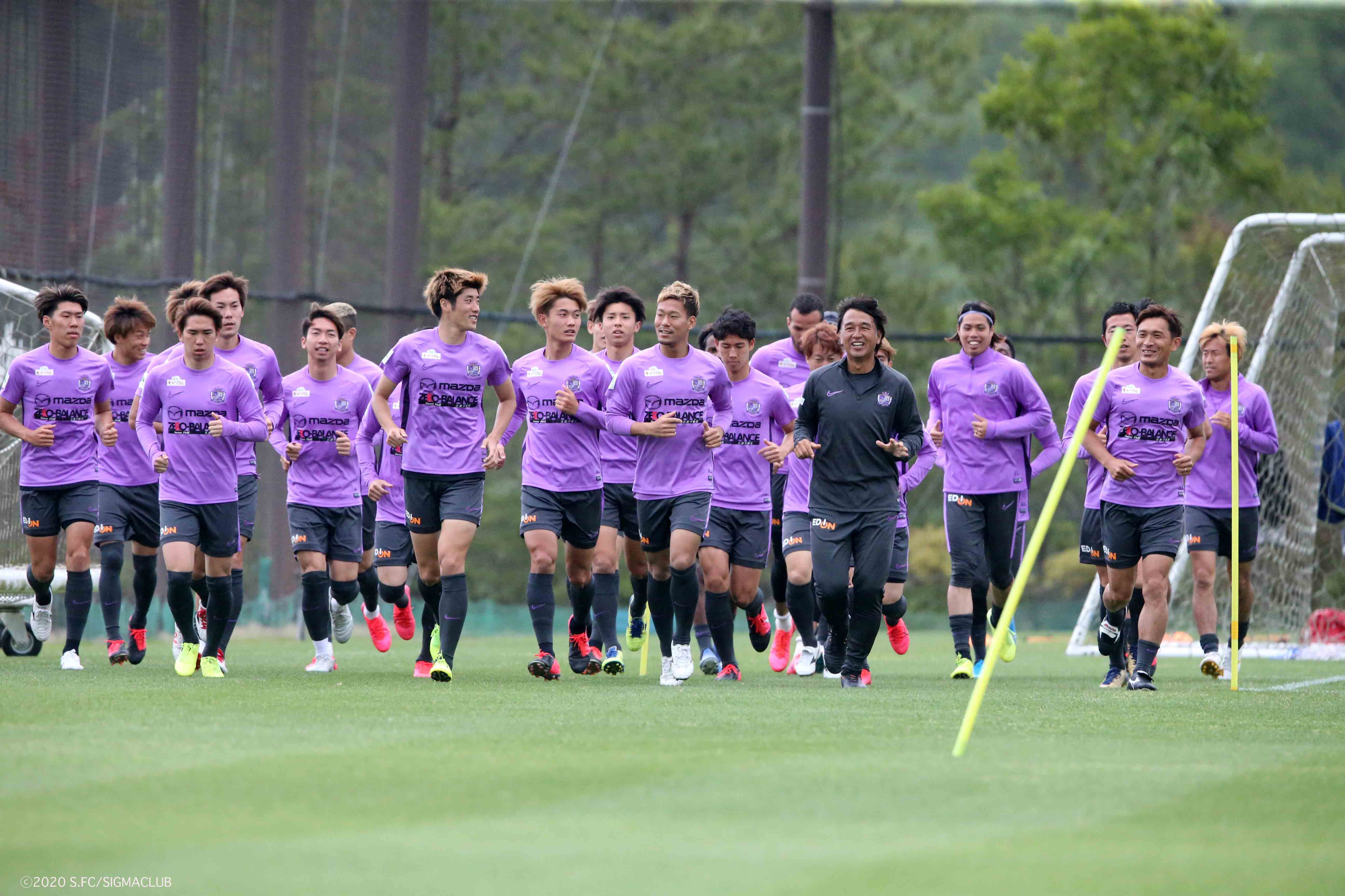 41日ぶりの全体練習再開 | TSSサンフレッチェ広島公式モバイルサイト