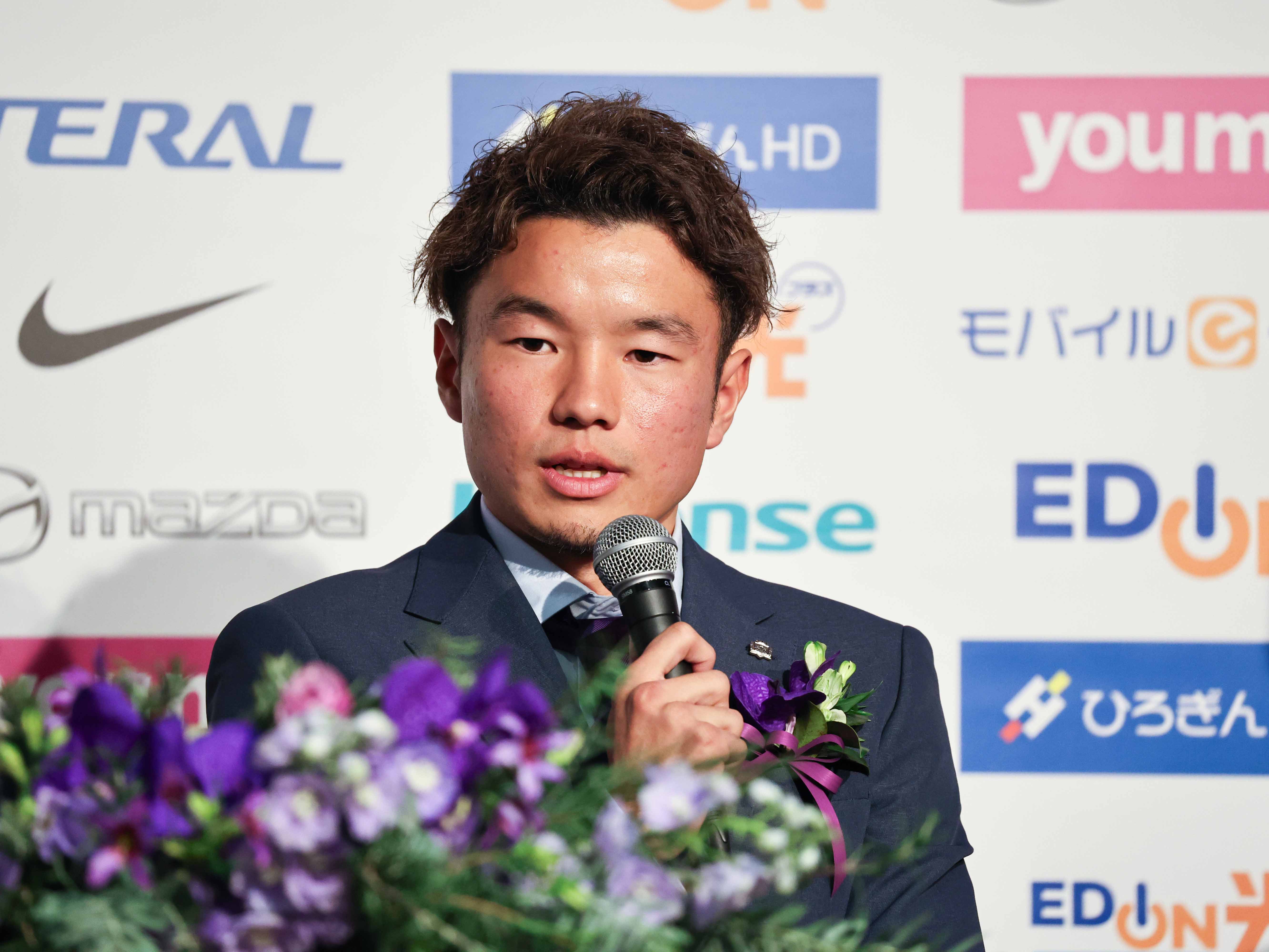 新加入選手会見③小原基樹選手代表質問 | TSSサンフレッチェ広島