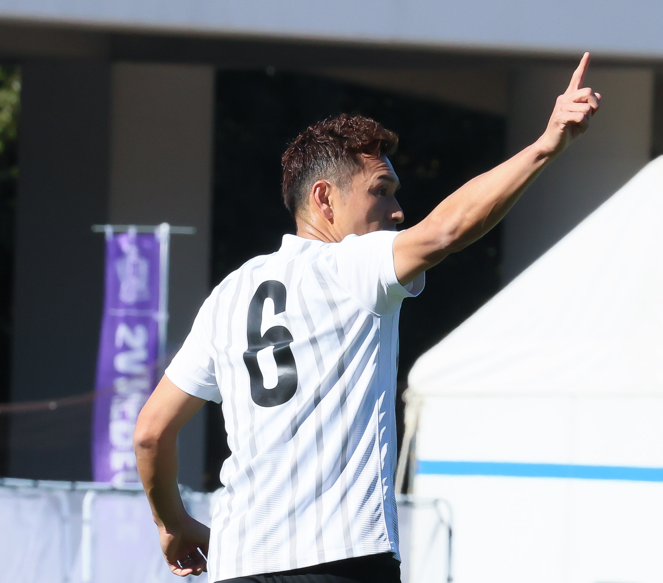 青山敏弘選手／質のところは、よくできた。 | TSSサンフレッチェ