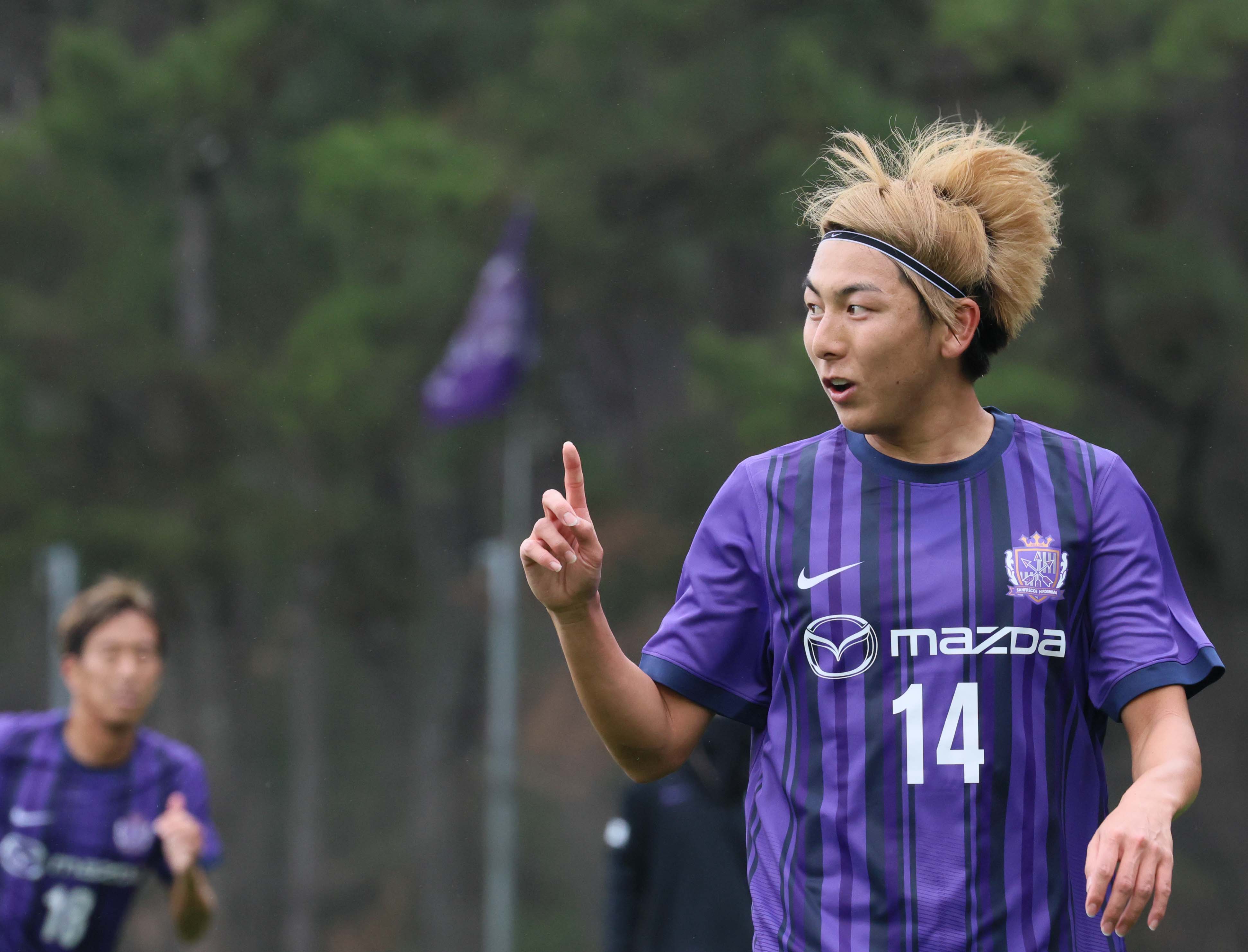 松本泰志選手／今は試合の中で無理にでも走ってコンディションをあげて