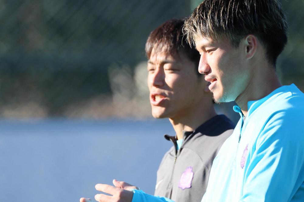 加藤陸次樹選手／また、国立で点を決めます | TSSサンフレッチェ