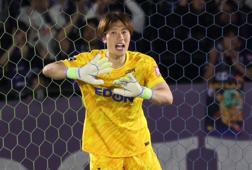 大迫敬介選手／クリーンシートで勝てたことが大事 | TSSサンフレッチェ