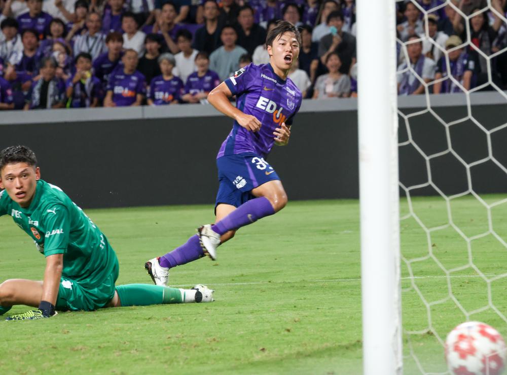 中村草太選手／イメージどおりのゴール | TSSサンフレッチェ広島公式