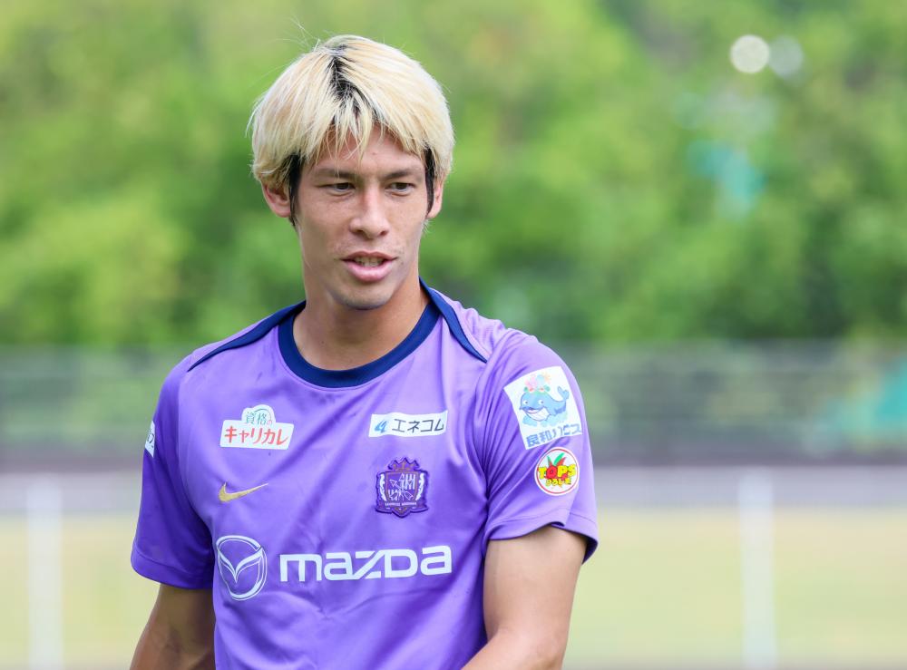 サンフレッチェ広島　オンサイトカード　第1弾　佐々木翔選手 佐々木翔/サンフレッチェ広島】2023 Topps Jリーグ フラッグ