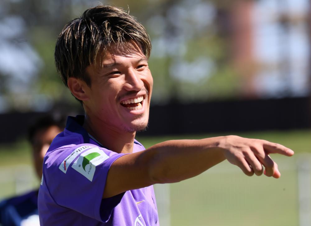 加藤陸次樹選手／いい守備でしっかりとボールを取り切ることが大事