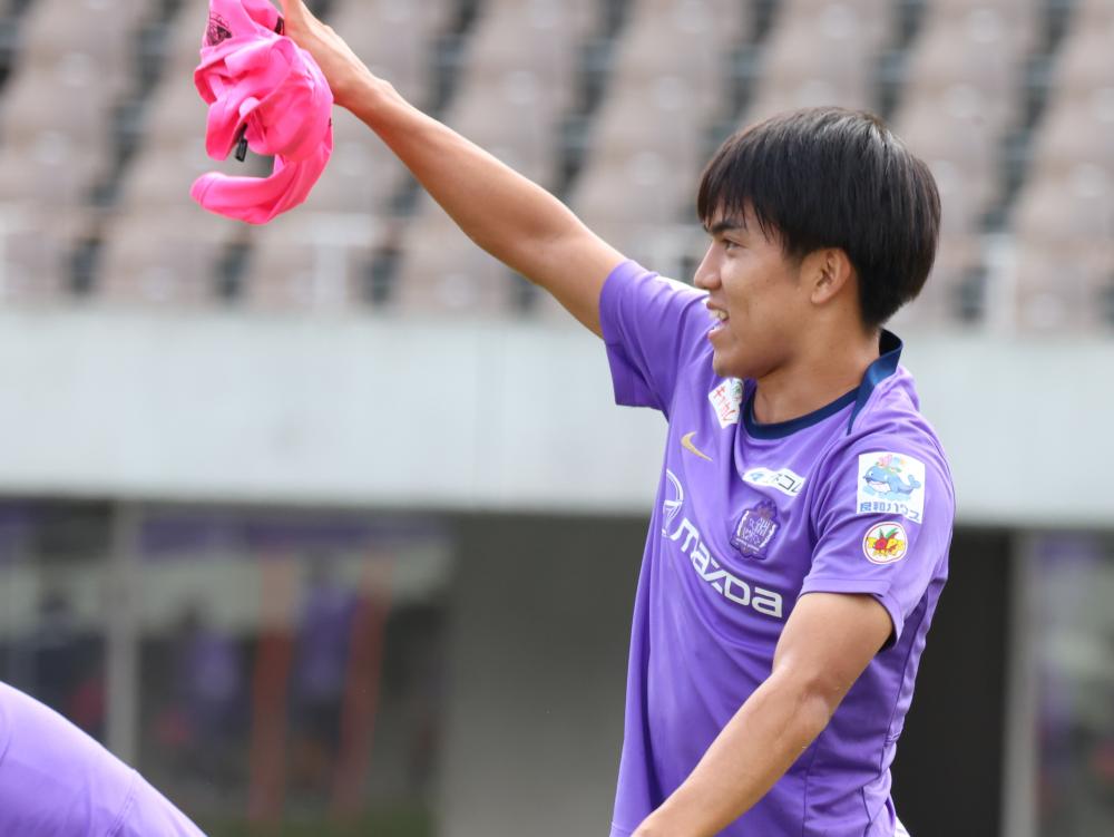 田中聡選手／しっかりと気合を入れて、明日の試合に全力を注ぎたい