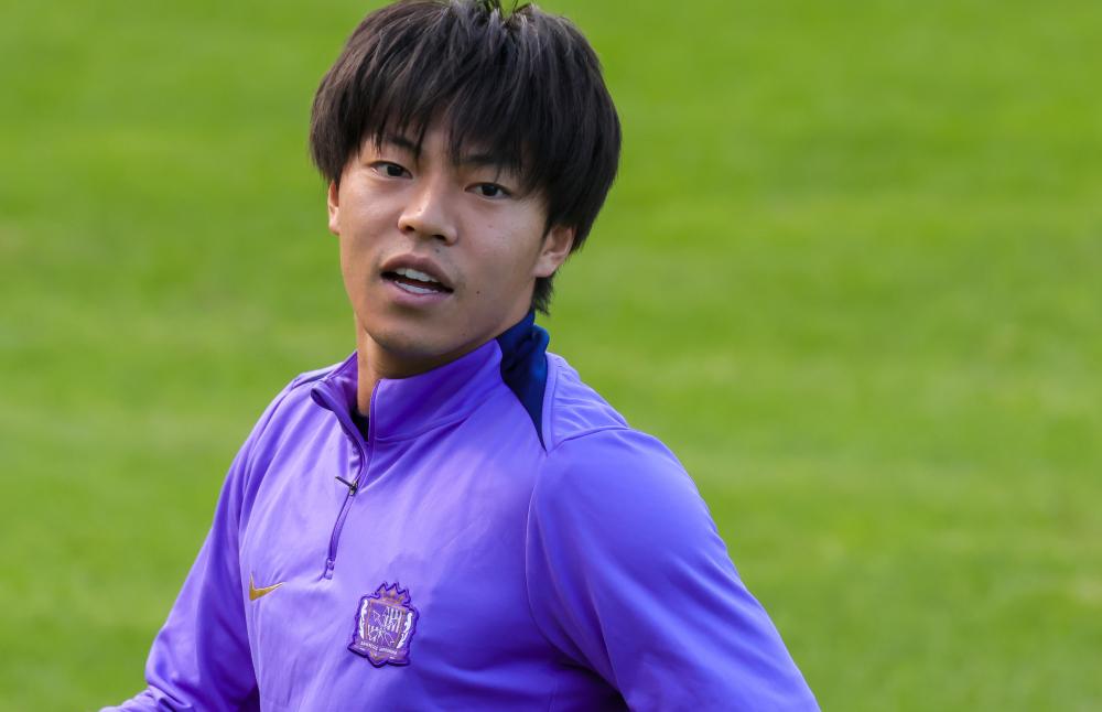 中村草太選手／前からどんどんプレスに行く | TSSサンフレッチェ広島