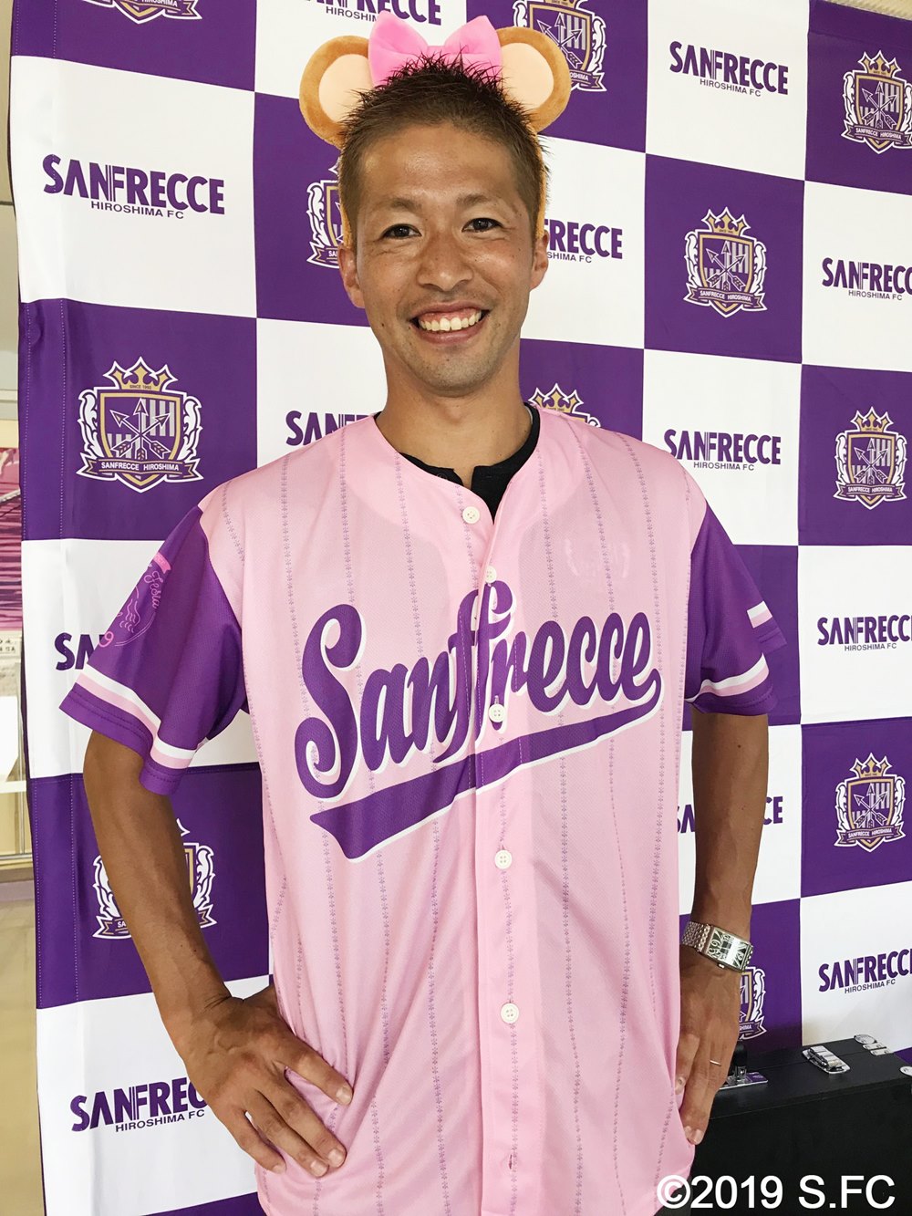 FCサンフレ くまガールユニプレゼント☆ | TSSサンフレッチェ広島公式モバイルサイト