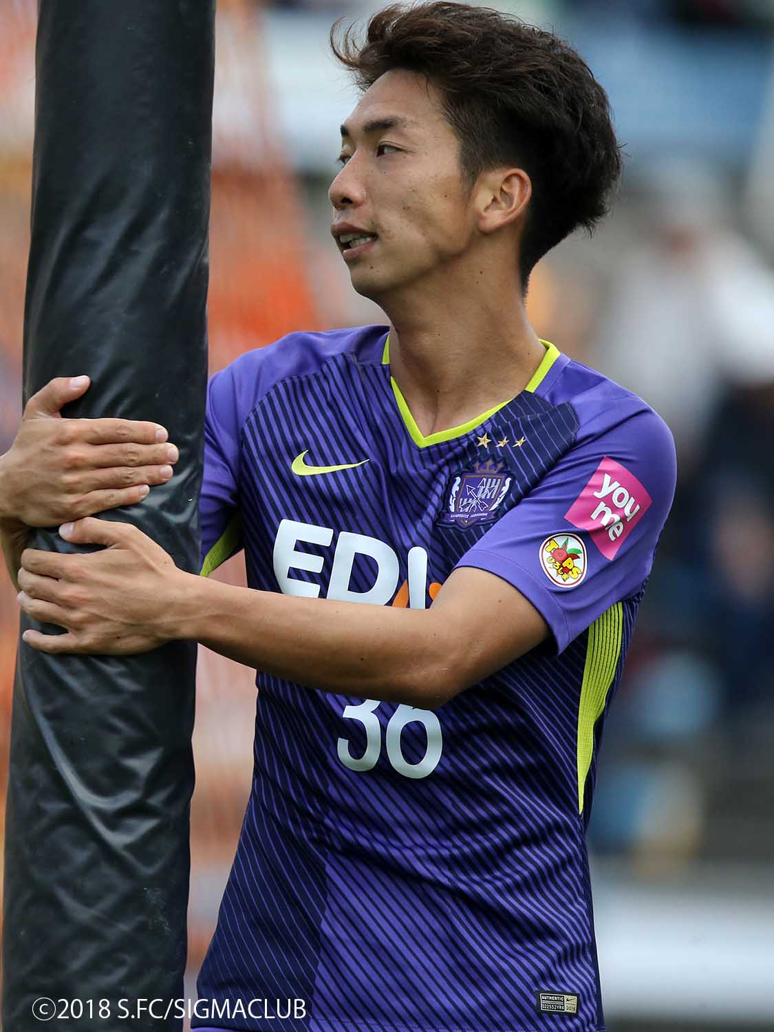 サンフレッチェ広島　ユニフォーム　川辺駿　2020 川辺駿 #8 2020シーズンサンフレッチェ広島 ユニフォーム L