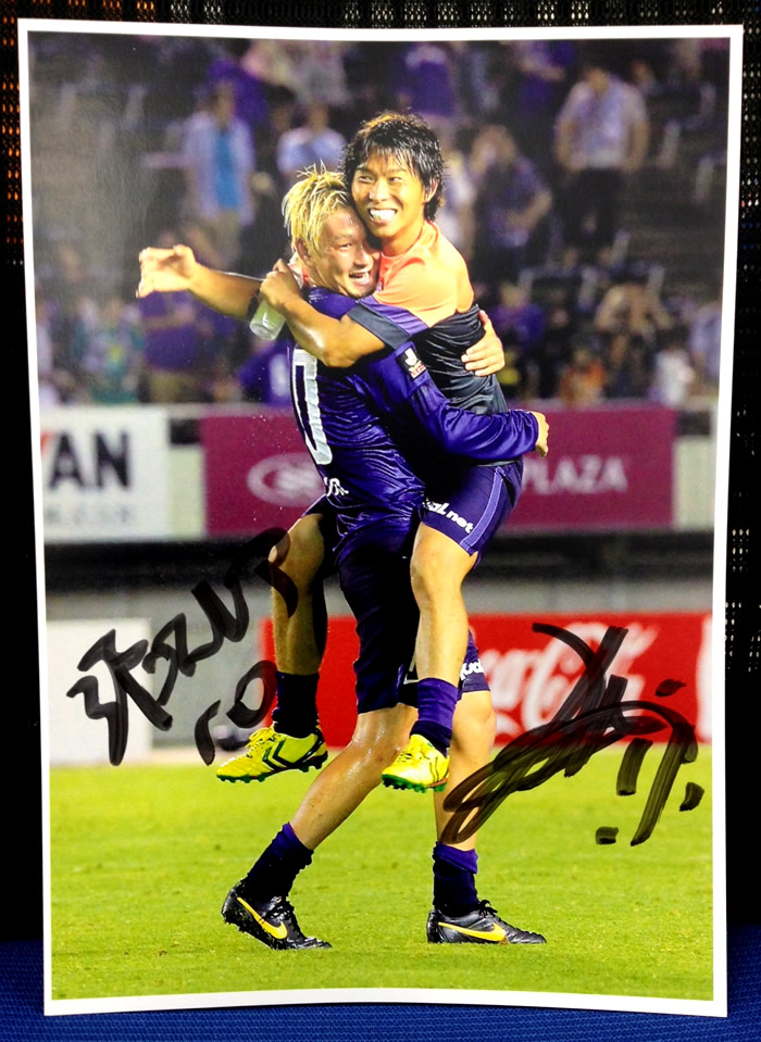 佐藤寿人選手＆高萩洋次郎選手サイン入り写真 | TSSサンフレッチェ広島