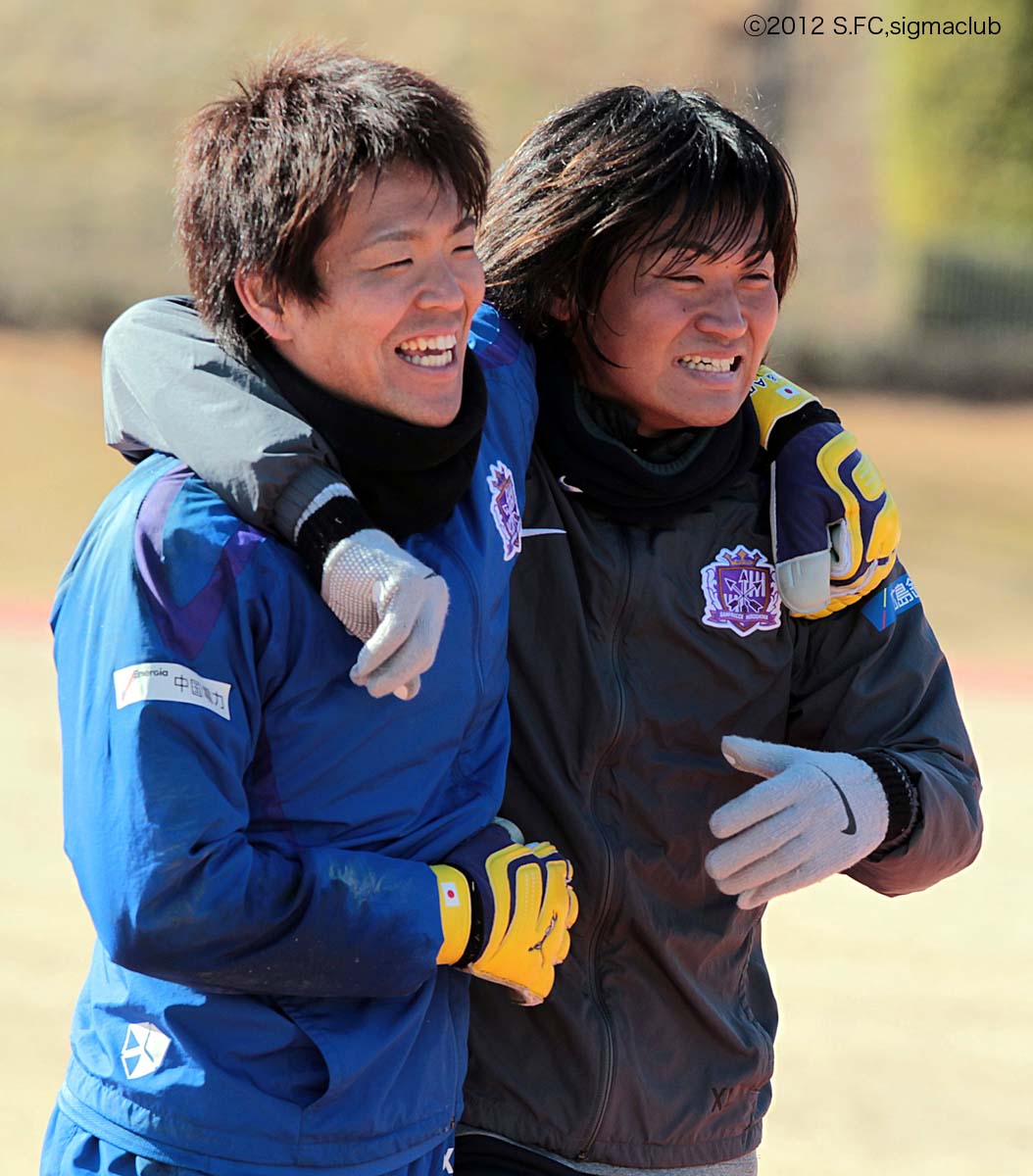 PHOTO】1月26日練習での一こま | TSSサンフレッチェ広島公式モバイルサイト